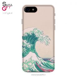 قاب موبایل طرح نقاشی موج بزرگ کاناگاوا