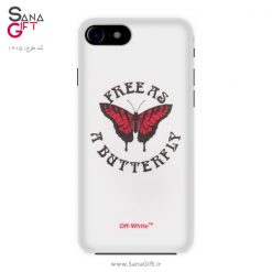 قاب موبایل طرح Free As A Butterfly