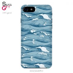 قاب موبایل طرح نقاشی موج های دریا