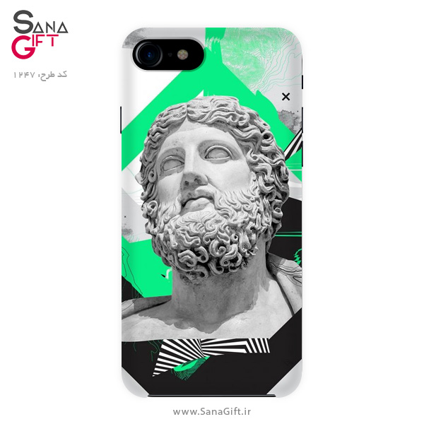 Case-1247 قاب موبایل طرح Collage Statue