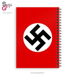 دفتر سیمی طرح پرچم نازی