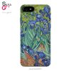 قاب موبایل طرح گل های زنبق - Van Gogh