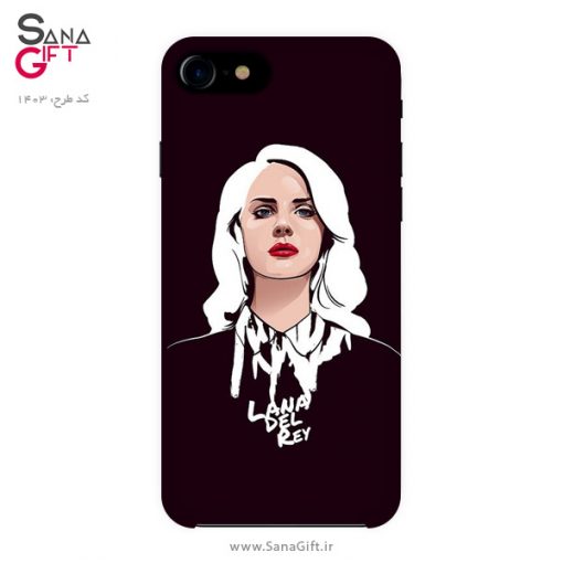 قاب موبایل طرح نقاشی لانا دل ری - Lana Del Rey