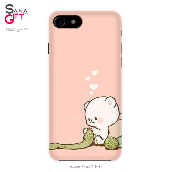 Case-1555 قاب موبایل ست عاشقانه خرسی 2 (ولنتاین)