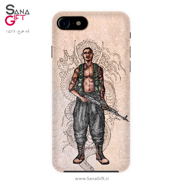 Case-1576 قاب موبایل طرح West Soldier (اختصاصی)