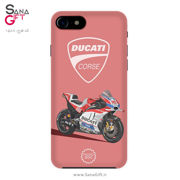 Case-1588 قاب موبایل طرح موتورسیکلت دوکاتی